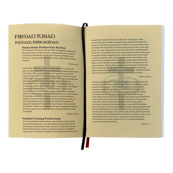 alkitab edisi wedding isi