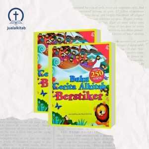 buku cerita alkitab berstiker