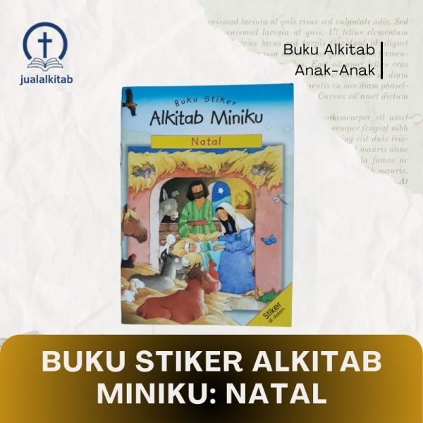 buku stiker alkitab miniku natal