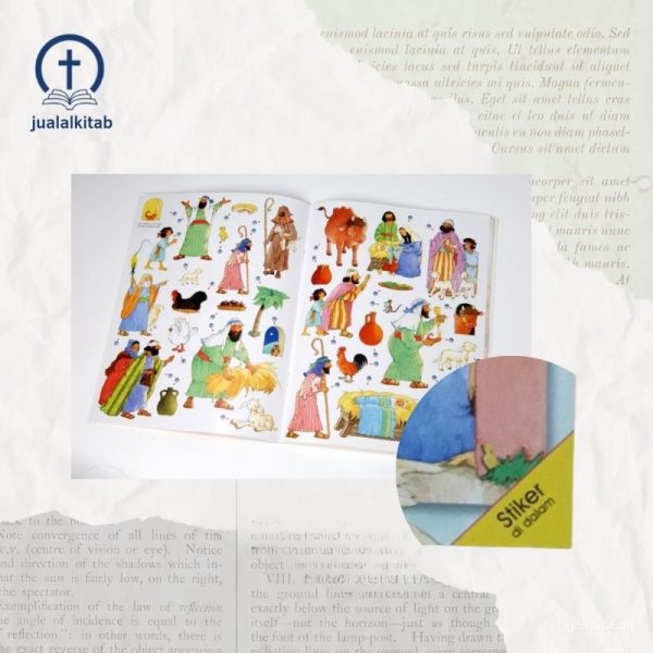 Buku Stiker Alkitab Miniku: Natal - Image 2