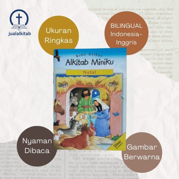 Buku Stiker Alkitab Miniku: Natal - Image 4