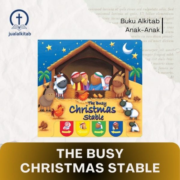 the busy christmas stable