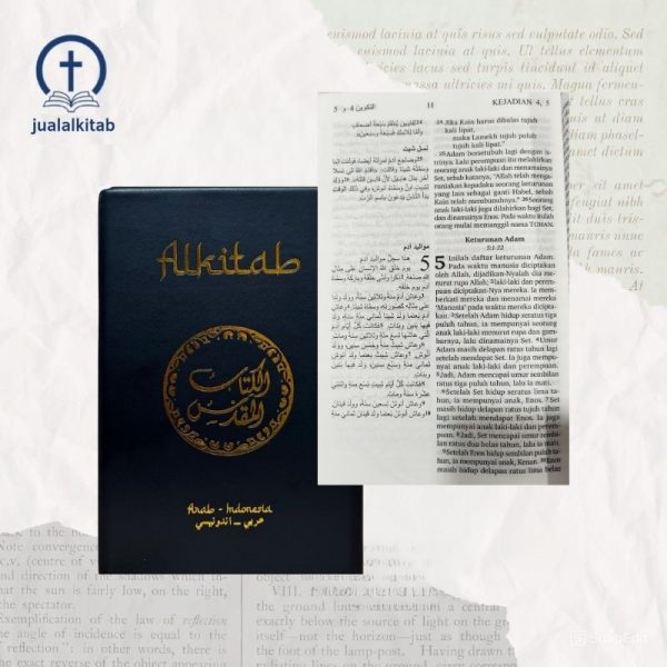 Alkitab Kristen Dwibahasa Indonesia dan Arab Ukuran Besar - TB2 062 TI INDONESIA ARAB - Image 3