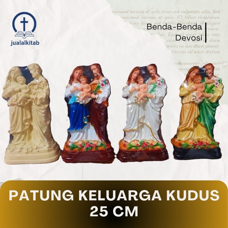 Patung Keluarga Kudus 25 cm