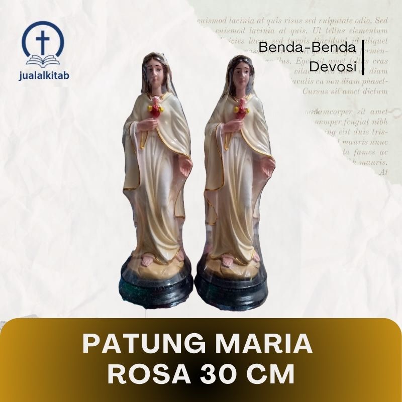 Patung Maria Rosa 30 cm