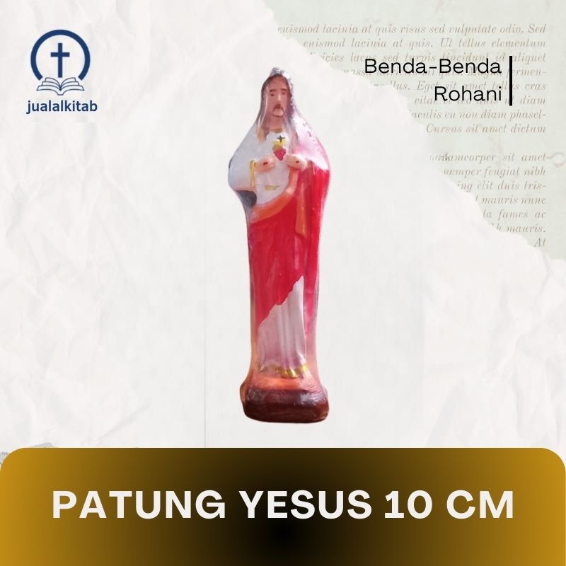 patung yesus ukuran 10 cm