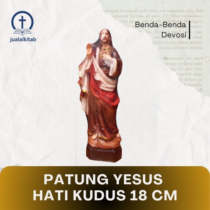 Patung Yesus 18 cm
