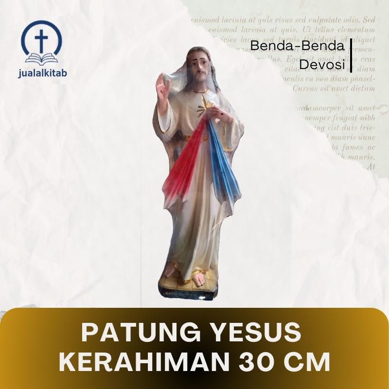 Patung Yesus Kerahiman 30 cm